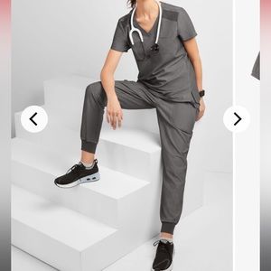 MedCouture Touch jogger style scrub set